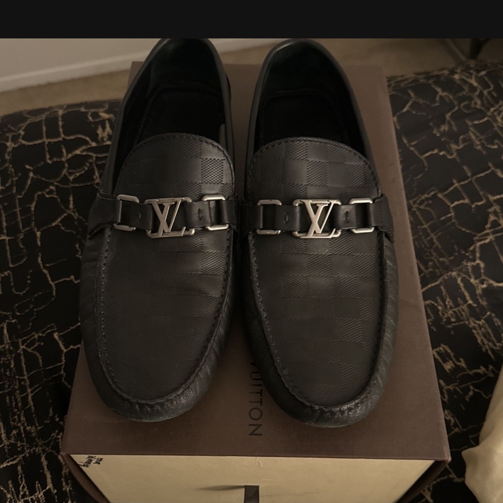Louis Vuitton Black Loafers